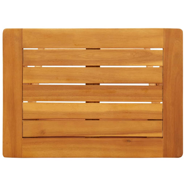 Klappbarer Gartentisch Akazie 50x36x60 cm