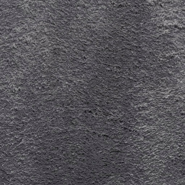 Anthrazit Teppich HUARTE Kurzflor 80x150 cm