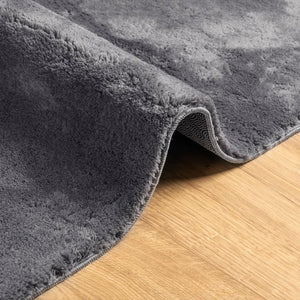 Anthrazit Teppich HUARTE 80x200 cm