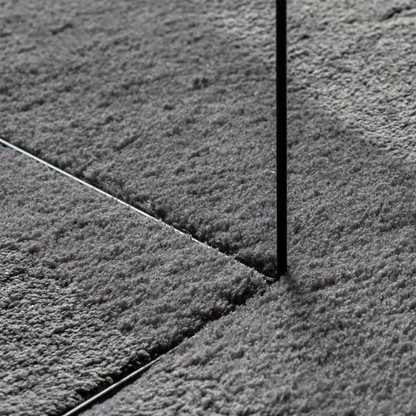 Anthrazit Teppich HUARTE 80x200 cm