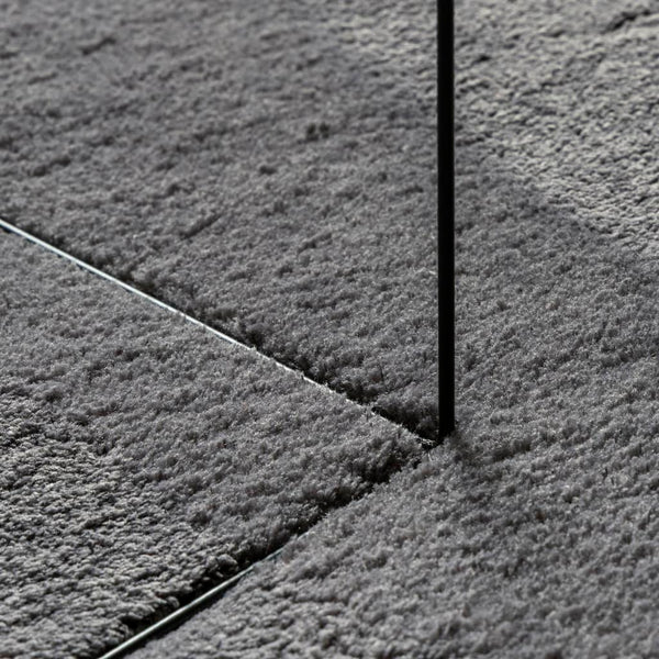 Anthrazit Teppich HUARTE, 80x250 cm