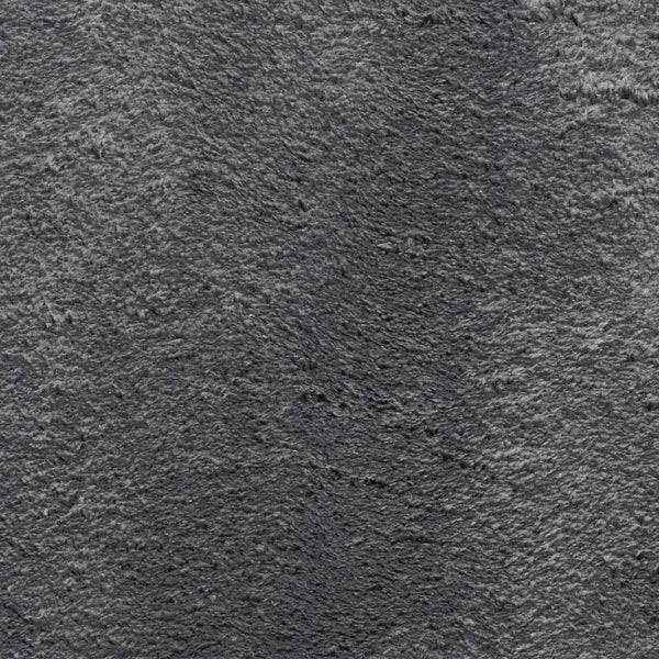 Anthrazit Teppich HUARTE 120x170 cm Waschbar