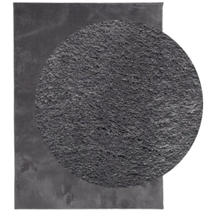 Waschbarer Teppich HUARTE Anthrazit 140x200 cm