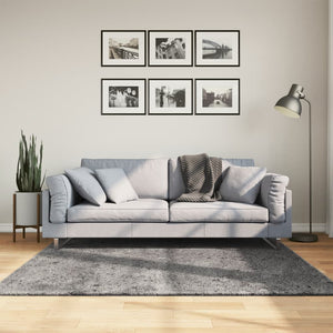 Anthrazit Teppich HUARTE, 160x160 cm