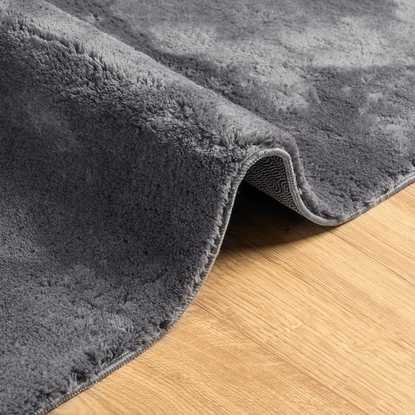 Anthrazit Teppich HUARTE 200x280 cm