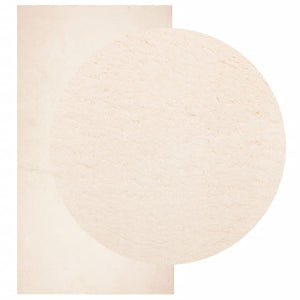 vidaXL Tapis HUARTE à poils courts doux et lavable beige 60x110 cm