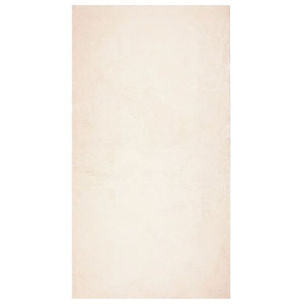 vidaXL Tapis HUARTE à poils courts doux et lavable beige 80x150 cm