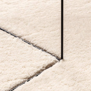 vidaXL Tapis HUARTE à poils courts doux et lavable beige 80x150 cm