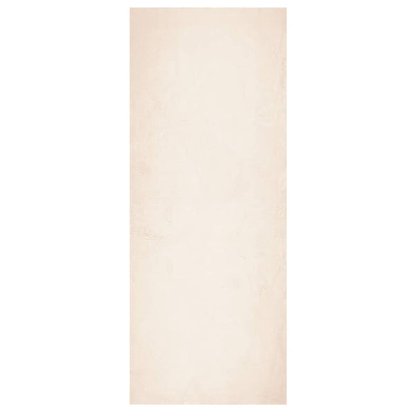 Beiger Teppich HUARTE, Kurzflor, 80x200 cm