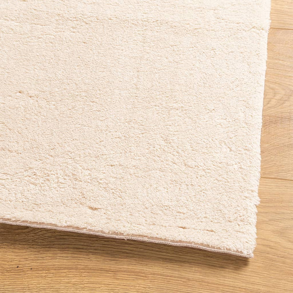 Beiger Teppich HUARTE, 140x200 cm, Waschbar