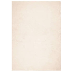 Beiger Kurzflor Teppich 160x230 cm