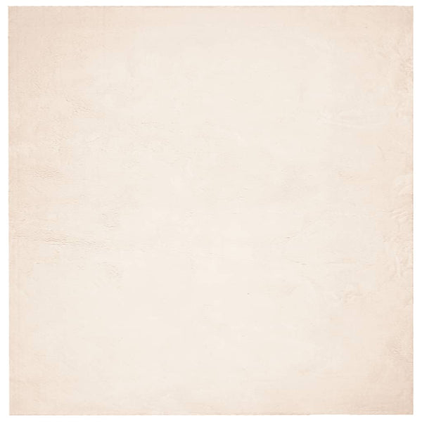 Beiger Teppich HUARTE, 200x200 cm, Waschbar