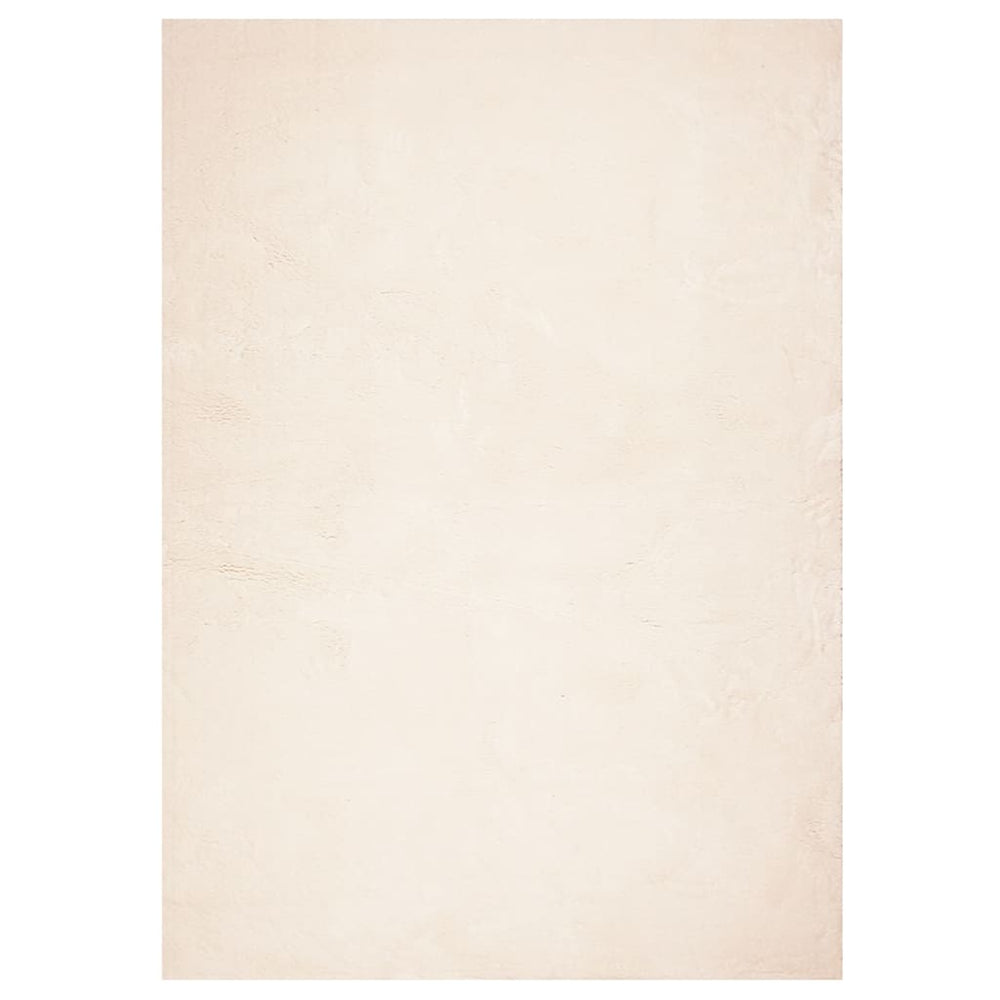 Beiger Teppich HUARTE, Kurzflor, 240x340 cm