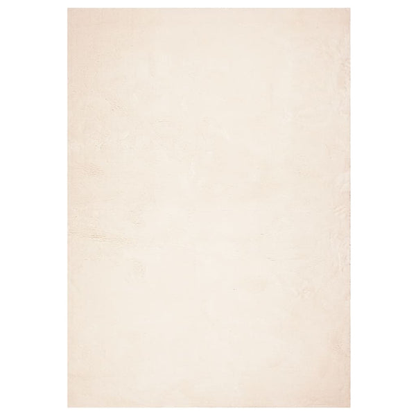 Beiger Teppich HUARTE, Kurzflor, 240x340 cm