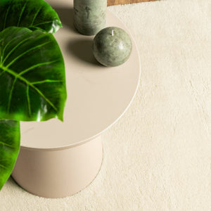 Teppich HUARTE Creme 80x150 cm Waschbar