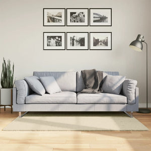 Teppich HUARTE Creme 80x150 cm Waschbar