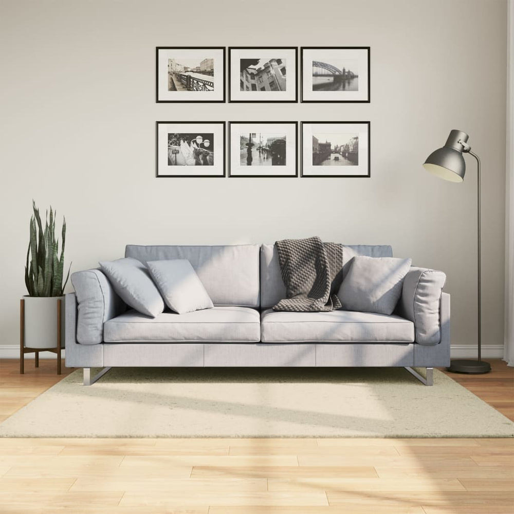 Creme Teppich HUARTE, 120x170 cm