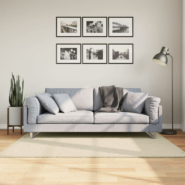 Creme Teppich HUARTE, 120x170 cm