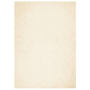Creme Teppich HUARTE, Kurzflor, 140x200 cm