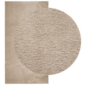Sandfarbener Teppich HUARTE, 60x110 cm