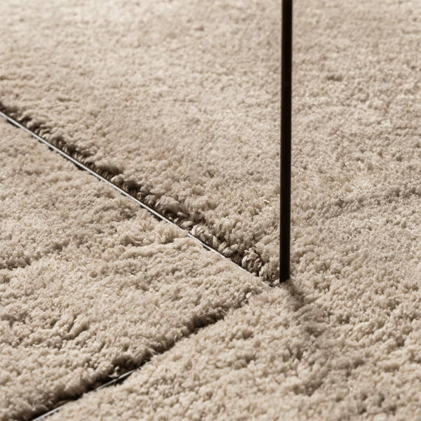 Sandfarbener Teppich HUARTE, 80x150 cm