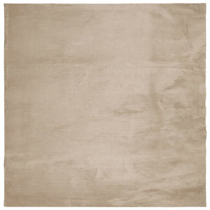 Sandfarbener Teppich HUARTE, 120x120cm