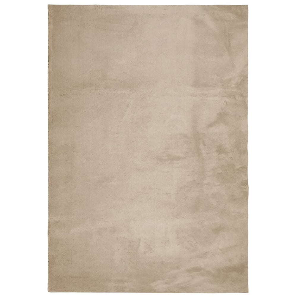 Sandfarbener Teppich HUARTE, 120x170 cm