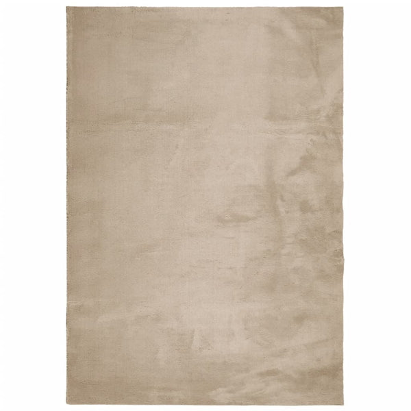 Sandfarbener Teppich HUARTE, 140x200 cm