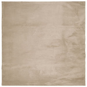 Sandfarbener Teppich HUARTE, 200x200 cm