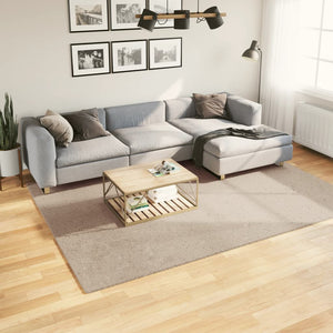 vidaXL Tapis HUARTE à poils courts doux et lavable couleur sable 200x280 cm
