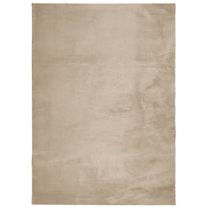 Sandfarbener Teppich HUARTE, 240x340cm, Waschbar