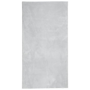 Waschbarer Kurzflor Teppich HUARTE Grau 80x150 cm