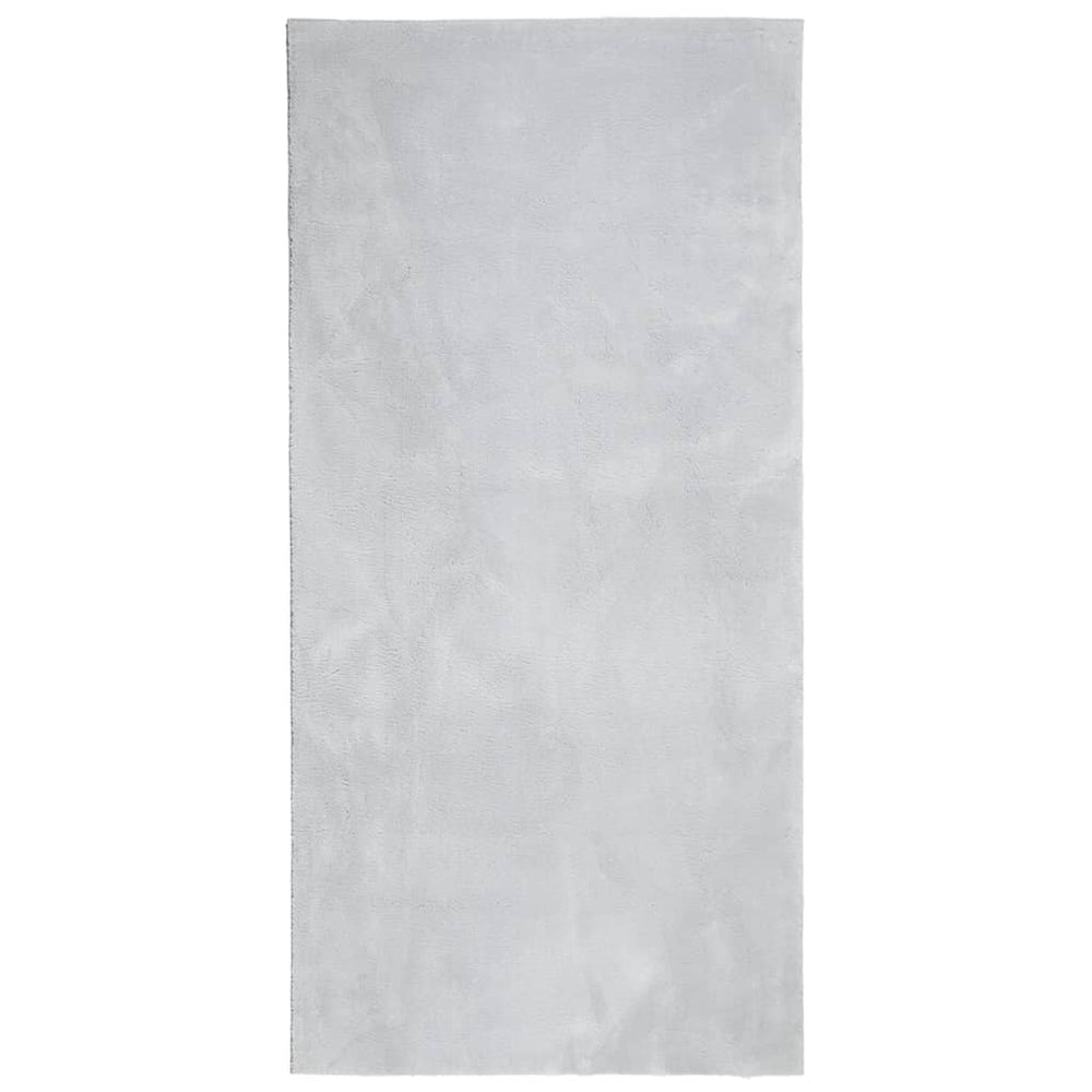 Waschbarer Teppich HUARTE Grau 100x200 cm
