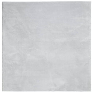 Waschbarer Teppich HUARTE, Kurzflor, Grau, 200x200 cm