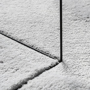 Waschbarer Teppich HUARTE Grau Ø 100cm