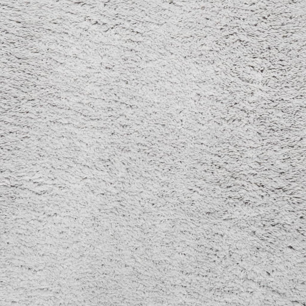 Waschbarer Kurzflor Teppich Grau Ø 200cm