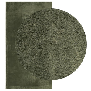 Waldgrüner Teppich HUARTE, 60x110 cm
