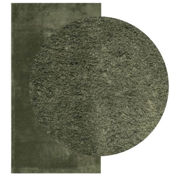Waldgrüner Teppich HUARTE, 60x110 cm