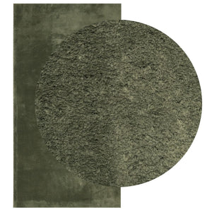 Waldgrüner Teppich HUARTE, 80x150 cm