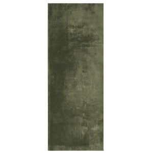 Teppich Waldgrün Kurzflor Waschbar 80x200 cm