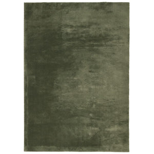 Waldgrüner Kurzflor Teppich HUARTE 160x230 cm