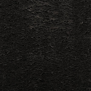vidaXL Tapis HUARTE à poils courts, doux et lavable Noir Ø 100 cm