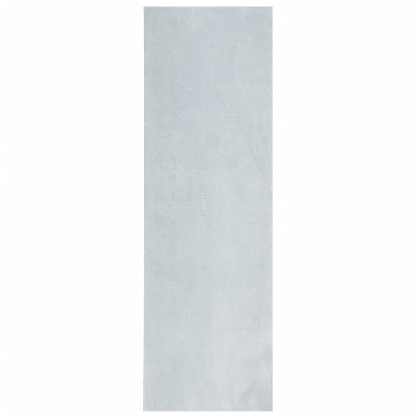 Blauer Kurzflor Teppich HUARTE 80x250 cm