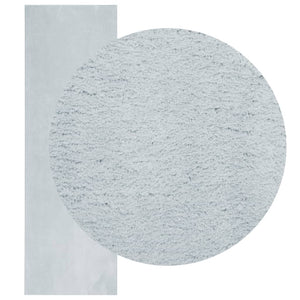 Blauer Kurzflor Teppich HUARTE 80x250 cm