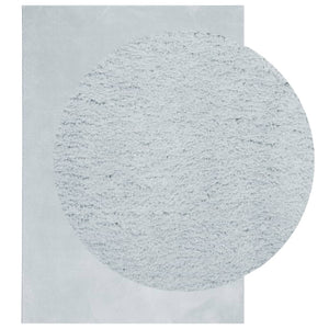 Blauer Kurzflor Teppich HUARTE, 120x170 cm