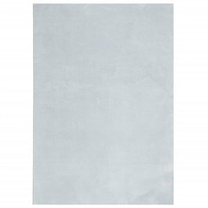 Blauer Kurzflor Teppich HUARTE 160x230 cm