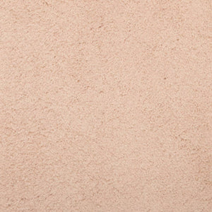 Blassrosa Teppich Kurzflor 160x160 cm Waschbar