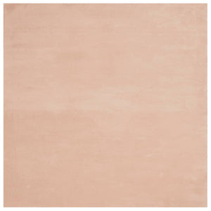 Blassrosa Teppich HUARTE, 200x200 cm