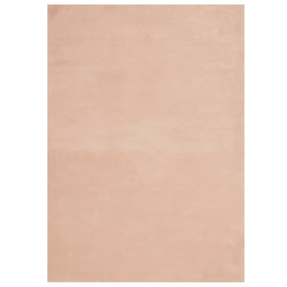 Blassrosa Teppich HUARTE, 200x280 cm