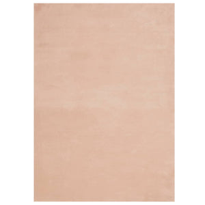 vidaXL Tapis HUARTE à poils courts, doux et lavable, rose pâle 200x280 cm